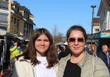 Gut besuchter Warenmarkt