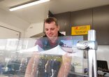 Gut besuchter Warenmarkt